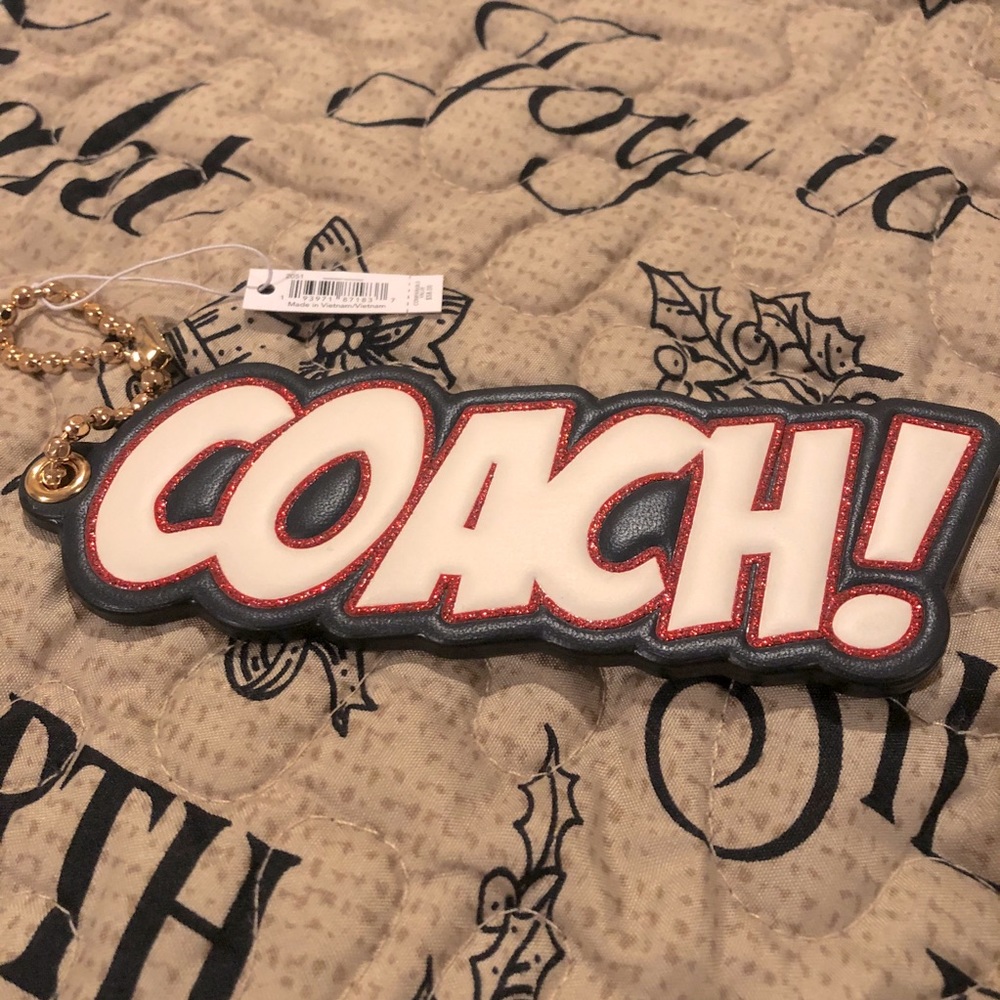 Coach marvel Collection keychain